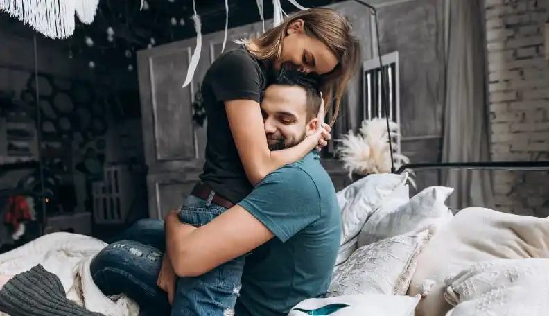 علاقه یک زن